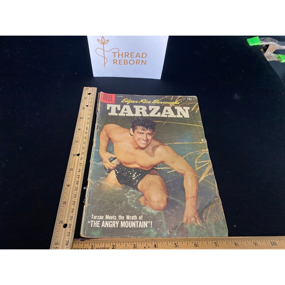 Dell Comic Book Tarzan August 1957 No‎ 101 Edgar Rice Burroughs